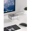 TuparGo 2024 Mac mini Computer Stand,Desk Mount for Mac mini