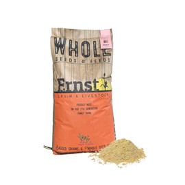 Ernst Grain & Livestock Non‑GMO Fine‑Ground Cornmeal – Premium Feed‑Grade 46 lb (760 oz) Bulk Bag – All‑Natural, Unprocessed Grain Meal for Poultry, Livestock & Small Animals