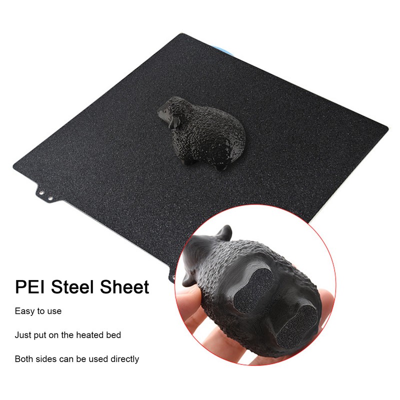 PEI Flexible Plate Double Sided Gold Powder Spring Steel Sheet