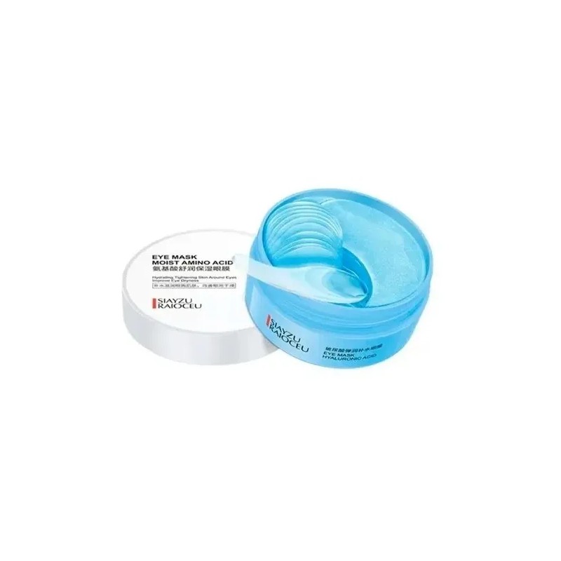 Parches Hydrogel Contorno Ojos Amino Acidos Antiarrugas 1p F