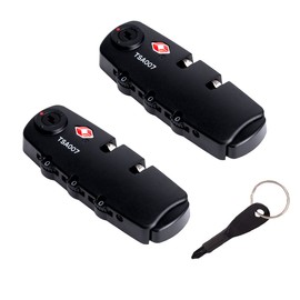 (2 Pieces) lizipai(Customs Locks) Combination Lock TSA Customs Lock Fixed Luggage Lock, Backpack Lock