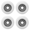 4pcs Roller Wheel Parts Replacement for Total Gym Wheels/Rollers, Fit