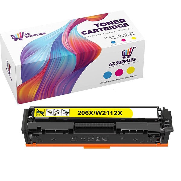 AZ SUPPLIES Compatible Toner Cartridge Replacement for HP W2112X (206X)