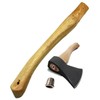 S.fields.inc Axe Handle, Replacement Wood Splitting Axe, Wedge, Hardware Included,