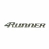 Toyota Wallsmart 99-02 Toyota 4Runner Silver Nameplate 75445-35060 Emblem Logo