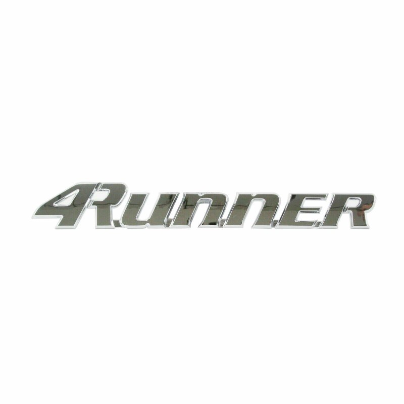 Toyota Wallsmart 99-02 Toyota 4Runner Silver Nameplate 75445-35060 Emblem Logo