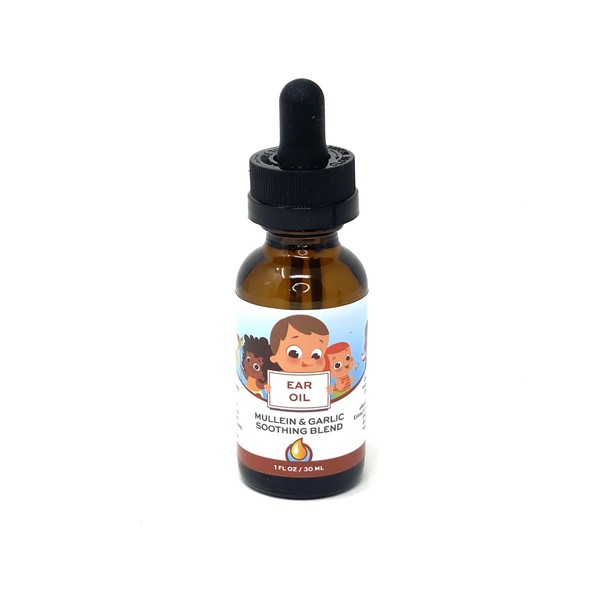 Punkin Butt Baby Ear Oil for Discomfort Relief | Organic Garlic, Mullein, Calendula Ear Drops Safe for Infants (1 oz)