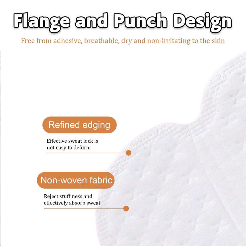 GWAWG Pack of 100 Armpit Sweat Pads, Underarm Sweat Pads