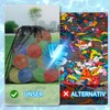 LaifuTu Pack of 12 Reusable Water Bombs with 1 Mesh