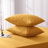 Moonlight Bedding Pillow Cases 2 Pack – Ochre Pillowcases Envelope