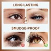 2025 New Waterproof Silk Fibre Thick Lengthening Mascara, Iron Wand