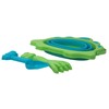 Blue Whale Gifts Collapsible Beach Bucket and Spade Set -