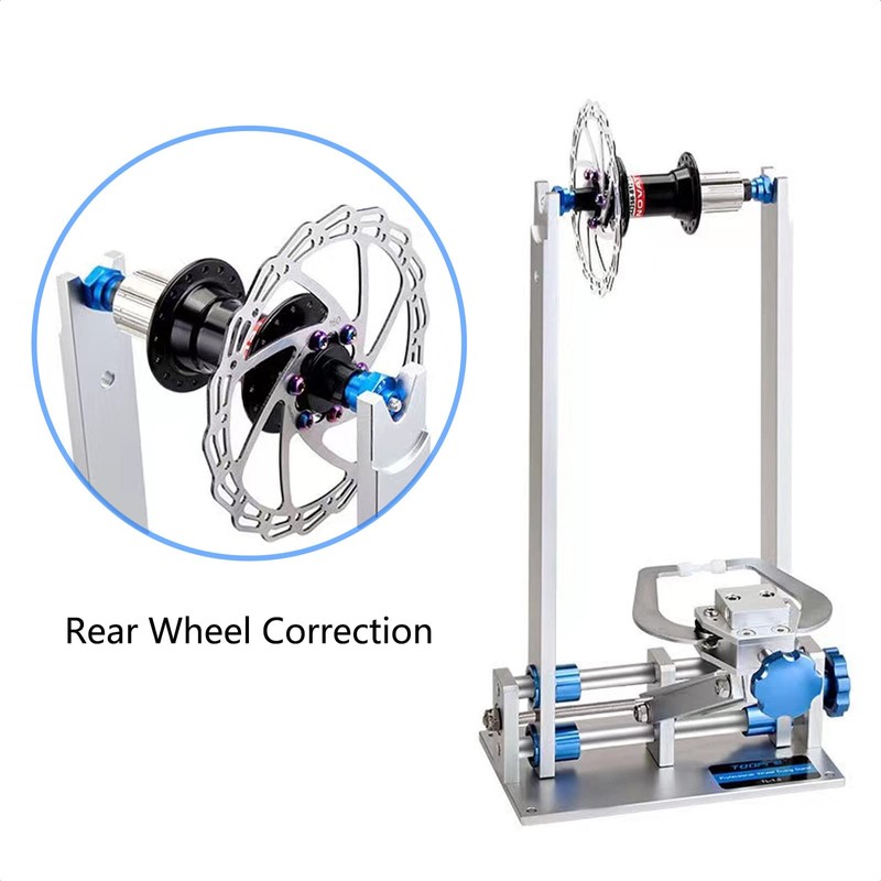 ALEOED Bike Wheel Truing Stand Thru Axle Adapter for All