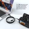 Zosvoses Camera USB Cable Compatible with Nikon SLR DSLR D3200