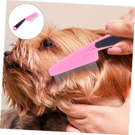 FRCOLOR 3pcs Professional Hair Brush Fine Tooth Combs Metal Pick Set for Women Men Kids Pets