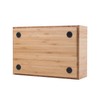 Mobilevision Large Bamboo Drawers (Set of 2) For Monitor Stand