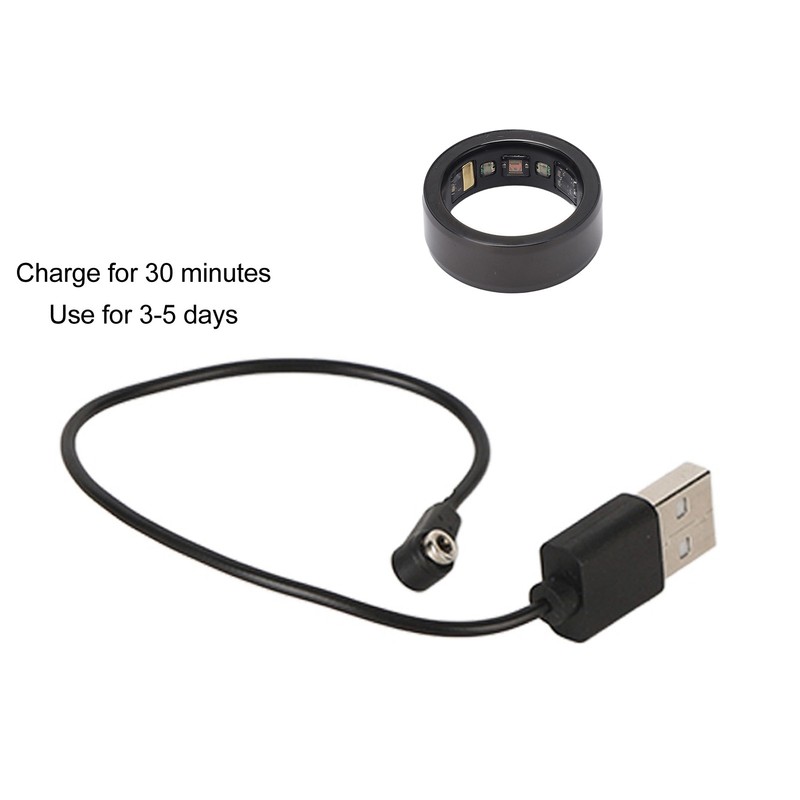 Mobile Phone BT Connection Smart Ring Health Tracker Rechargeable Waterproof