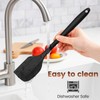 HANSGO Silicone Spatula Set, 6 PCS Food Grade Kitchen Utensils