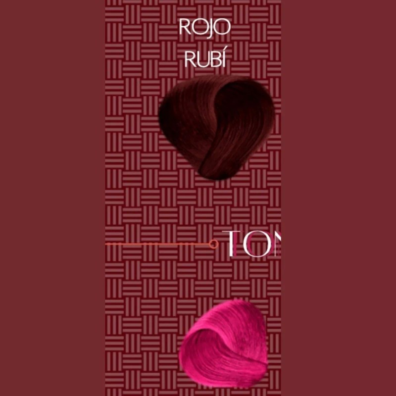 RBL Tinte Rbl Fantasía Rojo Rubí Tubo 90gr