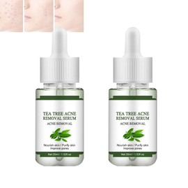El acn de eliminacin de suero facial, suero de piel transparente del rbol de t, suero de reparacin de acnes naturales, sin pareja y liviano, para...  