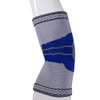 Elastic Elbow Support Compression Sleeve, Silver (Side Stays), Small