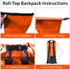 Malo’o 30L Heavy Duty 100% Waterproof Roll-Top Dry Bag Backpack