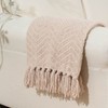 Battilo Beige Throw Blanket for Sofa Bed Couch Chair, Beige