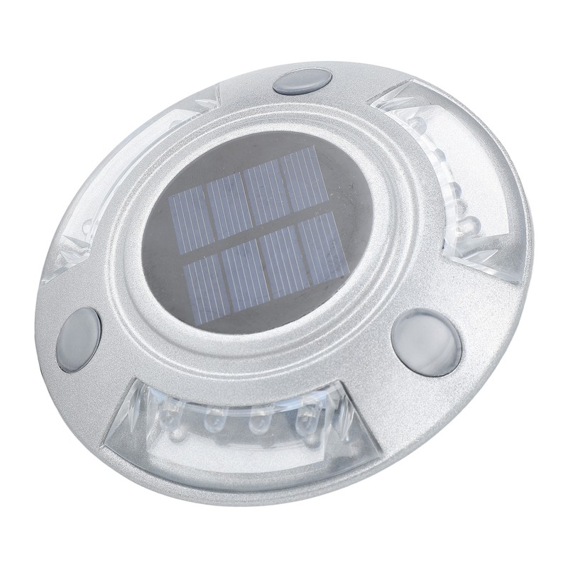 Solar Deck Lights Driveway Dock Lights 12 Led IP68 Waterproof
