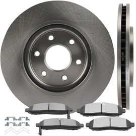 AUTOMUTO Disc Brake Rotors Pads Kit Front 6PCS D1094-8200 31412 Fit For 2005-2019 For Nissan For Frontier|2005-2012 For Nissan For Pathfinder|2005-2015 For Nissan For Xterra