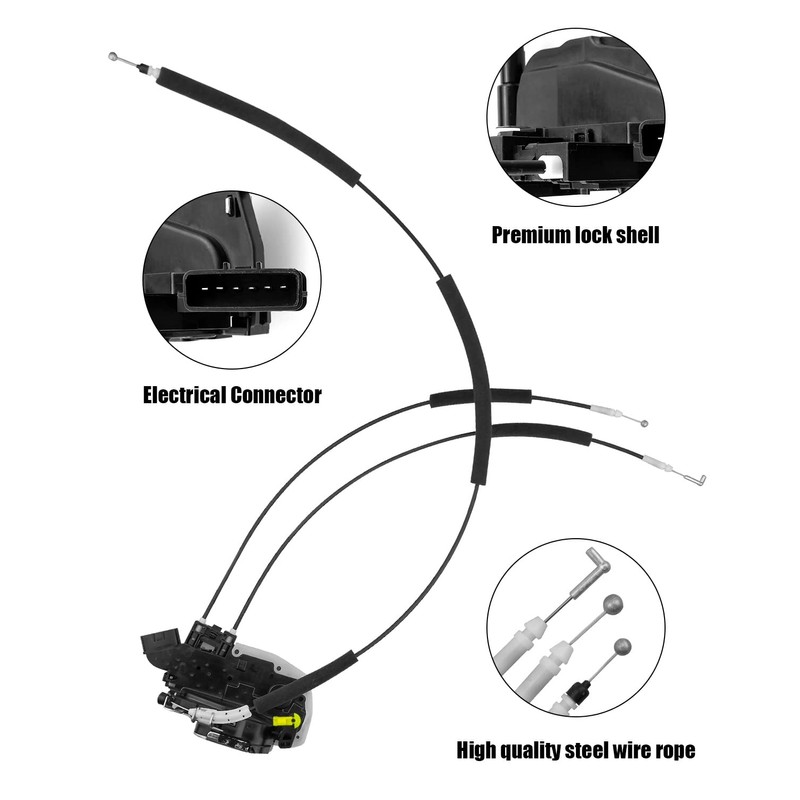 AUGREX Door Lock Actuator Motor Fit for Nissan Juke 2011