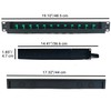 Duogalia SC-APC Simplex Singlemode 12 Port Rack Mount Enclosure Box