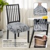 SearchI Stretch Dining Chair Seat Covers Set of 4, Soft