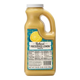 Roland Foods Preserved Lemon Paste, Specialty Imported Food, 35 Ounce Bottle, Pack of 1