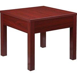 Lorell Occasional Corner Table, 0.6" Height X 62.5" Width X 46.4" Length