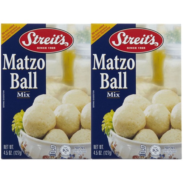 Streit's Matzo Ball Mix Kosher For Passover 4.5-Ounce (2-Pack)