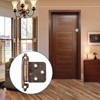 INCREWAY 1 Pairs Overlay Cabinet Hinge with Screws, Self-Closing Decorative,Face