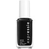 essie expressie Quick-Dry Vegan Nail Polish, Black 380 Now Or