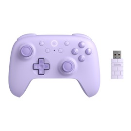 8Bitdo 8BitDo Ultimate 2C Wireless Controller for Windows PC and Android, with 1000 Hz Polling Rate, Hall Effect Joysticks and Triggers, and Remappable L4/R4 Bumpers (Purple)