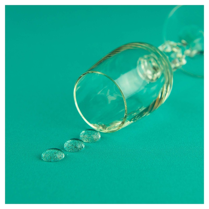 StoffTex Tablecloth, Table Runner, Table Linen, Table Decoration, Tablecloth (Turquoise,