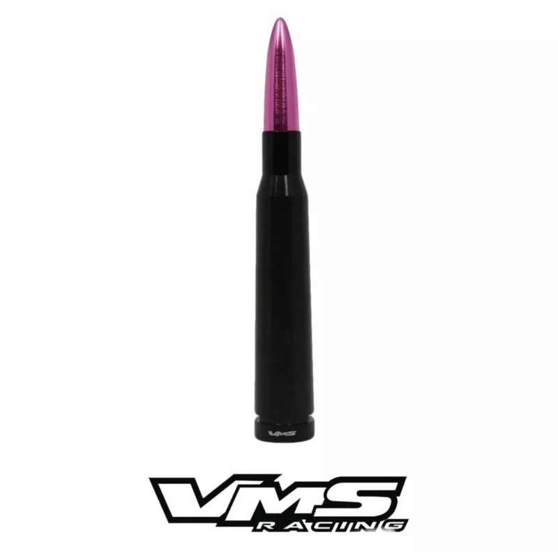 VMS-Racing Pink and Black Bullet Antenna for Ford Bronco F150