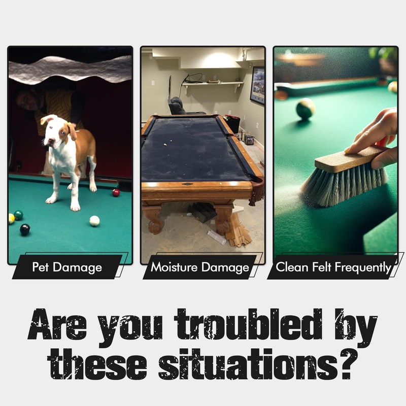 iEsstros 6.5ft Pool Table Cover 6.5 Feet Billiard Table Covers