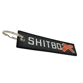 Streetculture Shitbox Edition Keyring Rust Arbour Black - Car Lanyard Car Key Chain, Black / white