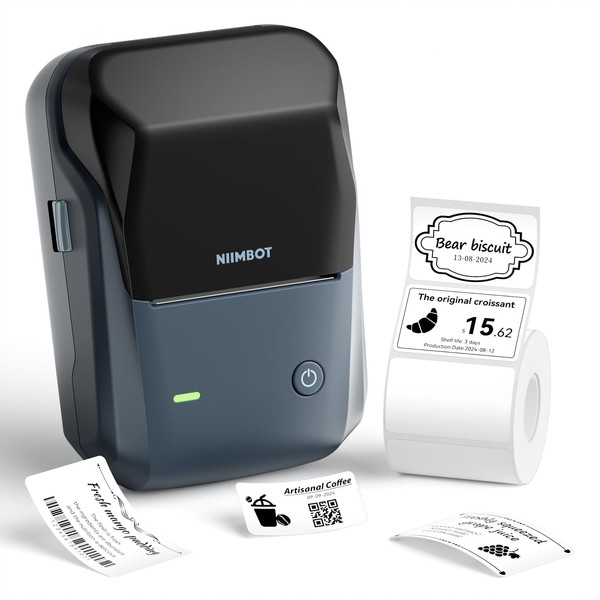 NIIMBOT B1 Label Maker with Tapes,2 Inch Portable Thermal Label