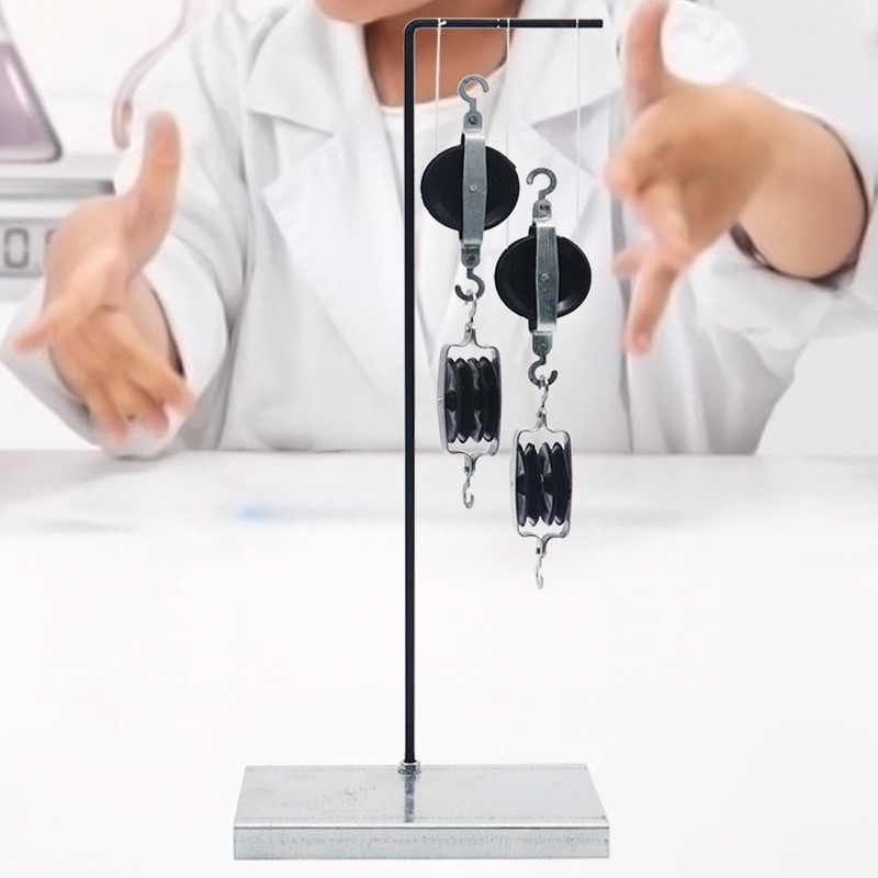 Milageto Pulley Block Set Physics Experiment Physics Lab Science Kit