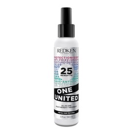 Redken Redken One United All-In-One Leave In Conditioner | Multi-Benefit Treatment | Heat Protectant Spray for Hair | All Hair Types | Paraben Free