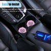 2PCS Bling Car Cup Holder Insert Coasters- 2.75 Inch Non-Slip
