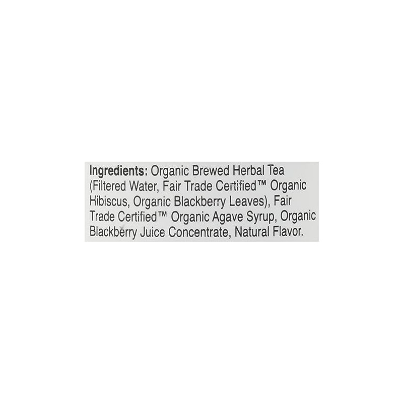 Eat The Change Just Ice Tea Organic Berry Hibiscus Herbal