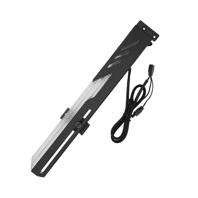 GPU Support Bracket ARGB 3Pin 4Pin Sliding Adjustable Easy Installation