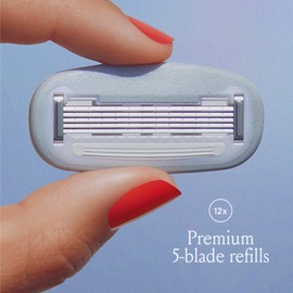 Billie Women’s Razor Refill Blades 5-Blade Cartridges - 12 count