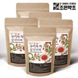 Joeun Herb Domestic Wolfberry Tea Triangle Tea Bag 1g x 100 Tea Bags (Large Capacity) x 5 / 조은약초 국내산 구기자차 삼각티백 1g x 100티백 (대용량) x 5